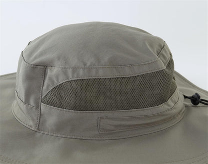 Connectyle Women's UPF 50+ Sun Hat UV Protection Wide Brim Bucket Hat Summer Beach Hats Fishing Hiking Outdoor Safari Hats
