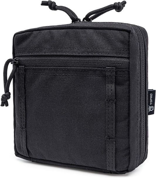 TSPRO Tactical Admin Pouch Compact EDC Utility Gadget Gear Pouches Portable Kit Organizer Storage Accessory for Bags
