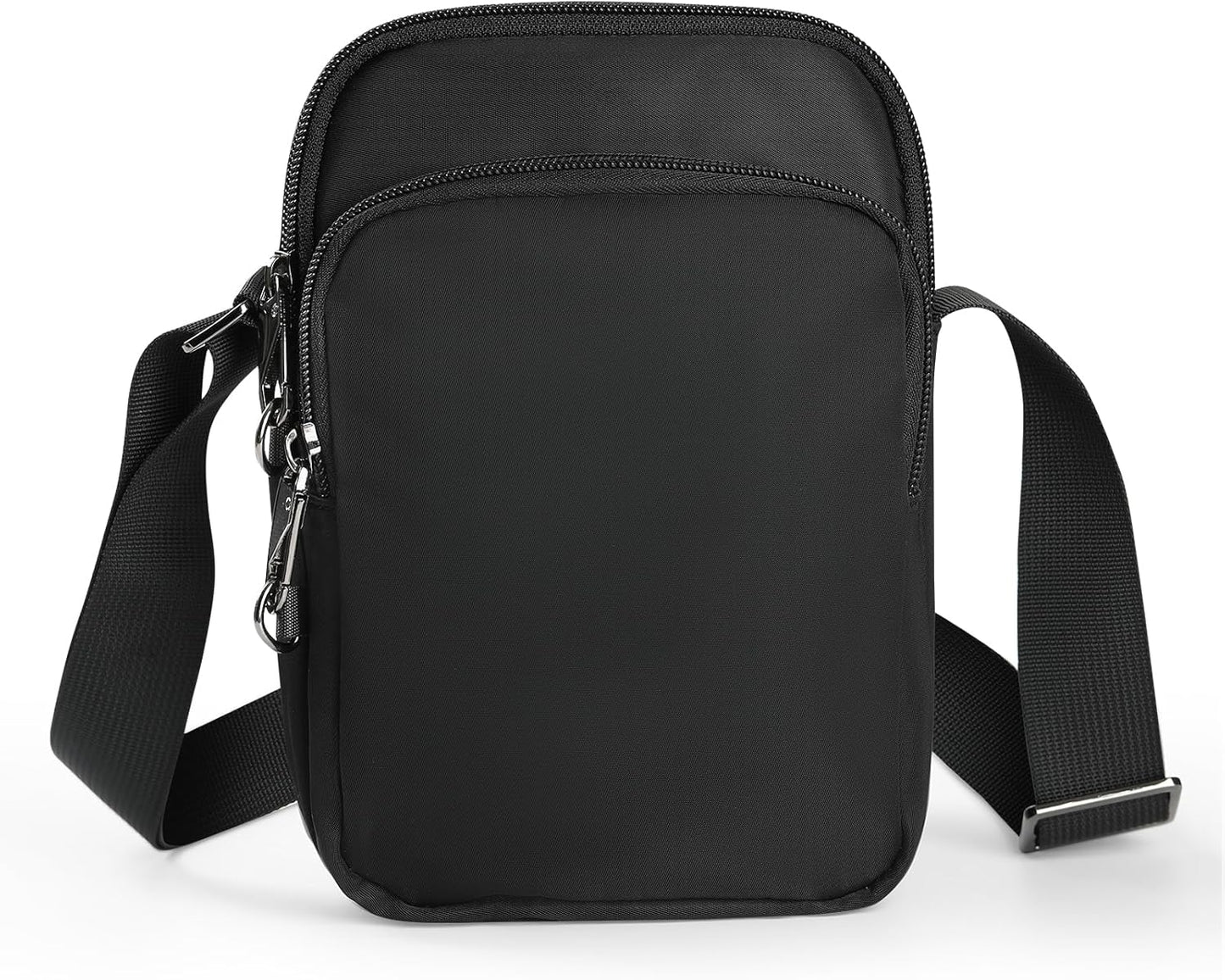 BROADREAM Small Crossbody Bag Men Women, Anti-Theft Crossbody Sling bags - Mini Shoulder Travel Bag for Hiking Sports