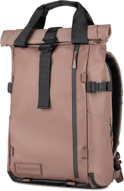 WANDRD All New PRVKE 21L V4: Weatherproof Travel and Camera Backpack, Everyday Carry Bag with Laptop Sleeve, Quick Side Access, Rolltop Expansion, Clamshell Opening – Versatile Photography Backpack