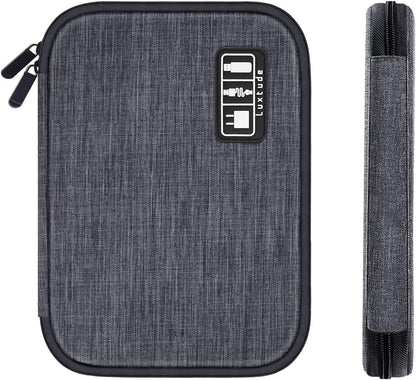 Luxtude Cord Organizer Bag, Travel Cable Organizer Bag, Electronic Organizer Travel Case for Chargers and Cords, Tech Bag & Charger Case, Flying Essentials for Electronics Items/USB,etc