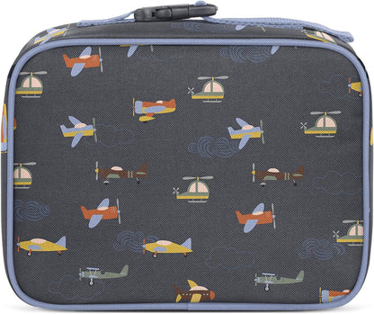Simple Modern Kids Lunch Box for School | Reusable Insulated Lunch Bag for Toddler, Girl, and Boy | Meal Containers with Exterior & Interior Pockets | Hadley Collection | Wheels Up