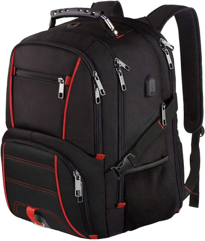 LTINVECK Travel Laptop Backpack, Extra Large Backpack for Men Women with USB Charging Port, TSA Friendly Heavy Duty Big Business Computer Backpacks Bag Fit 17 Inch Laptops, RFID Backbag