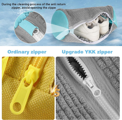 Shoe Washing Machine Bag, Versatile Laundry Bag for Washer and Dryer, Reusable Sneaker Tennis Cleaner Kit