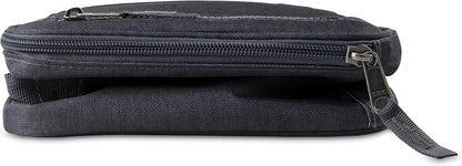 PackIt Freezable Classic Lunch Box, City Charcoal, Built with EcoFreeze® Technology, Collapsible, Reusable, Zip Closure With Front Pocket and Buckle Handle, For Work Lunch