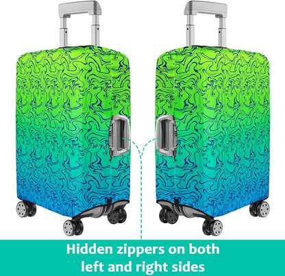Luggage Cover for Suitcase Elastic Suitcase Cover Protector, Carry On Luggage Sleeve Anti Scratch Travel Essentials Fits 20-22