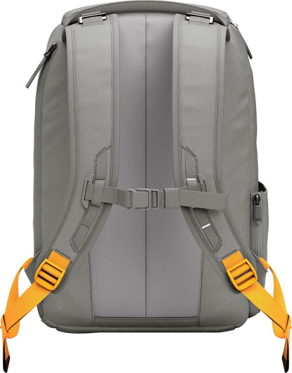 Db Journey Ramverk Backpack - Durable Travel Backpack with Laptop Compartment & Pockets for Work, Luggage Backpack with Roller Bag Hook Up System, 21L - Sand Grey