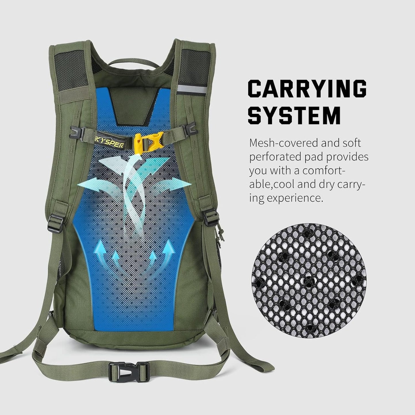 SKYSPER Small Hiking Backpack, 20L/30L Lightweight Travel Backpacks Hiking Daypack for Women Men