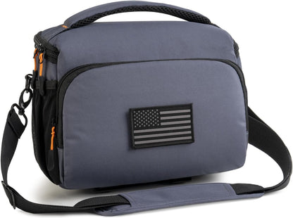 Camera Bag, Protective Covers Photography Shoulder Bag Compatible for Nikon, Canon, Sony DSL/SLR/Mirrorless Equipment Travel Waterproof