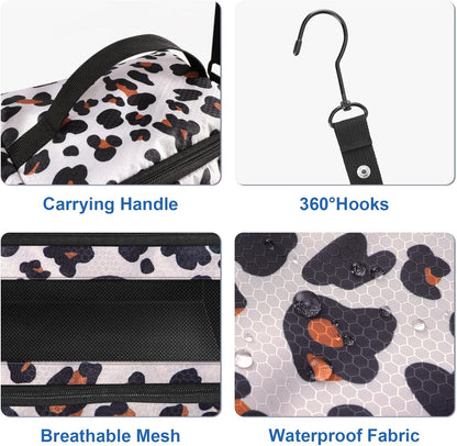 Suitcase Organizer, Travel Luggage Organizer Portable Hanging Travel Shelves Collapsible Hanging Packing Cubes for Carry on Suitcase
