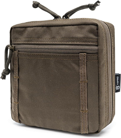 TSPRO Tactical Admin Pouch Compact EDC Utility Gadget Gear Pouches Portable Kit Organizer Storage Accessory for Bags