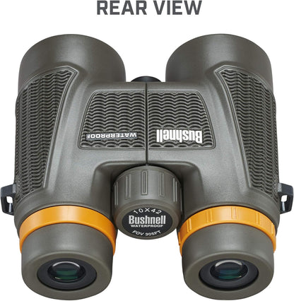Bushnell H2O Xtreme 10x42 Compact Waterproof Binoculars with Fully Multi Coated Lens for Hunting and Boating 181042C