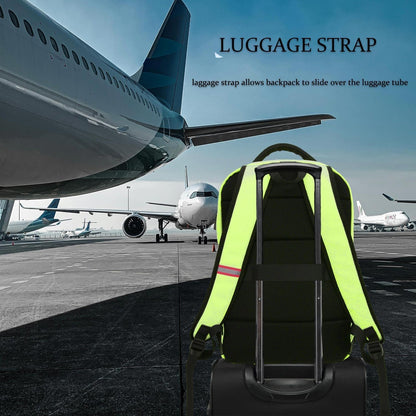 Laptop Backpack for Men, Large Anti-Theft Business Travel Backpack with USB Charging Port, Water Resistant College School Computer Bag for Men/Women for 17 Inch Laptop and Notebook
