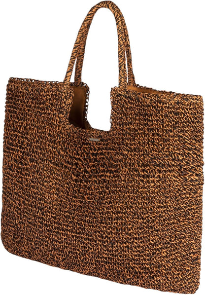 Roxy Women's Beach Tote Bag | Travel | Vacation | Straw | Lightweight | Breathable