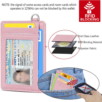 FurArt Slim Minimalist Wallet, Front Pocket Wallets, RFID Blocking, Credit Card Holder for Men & Women