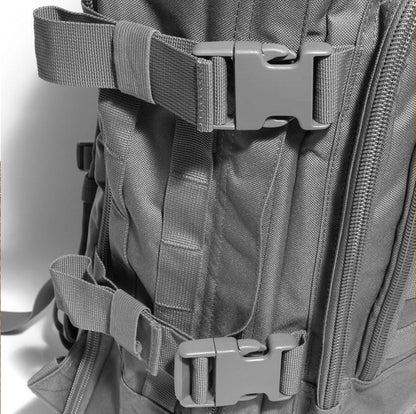 Tactical Backpack Military Backpacks for Men Army Expandable 3 Day Assault Pack Molle Backpacks Bug Out Bag (Grey)