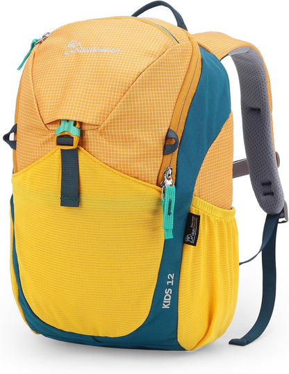 MOUNTAINTOP Kids Backpack 12L Toddler Hiking Backpack,Kindergarten Preschool Daypack for Boys Girls