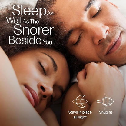 Alpine SleepDeep Multisize - Soft Ear Plugs for Sleeping and Concentration - New 3D Oval Shape and Noise Reducing Gel for Better Attenuation - 27dB - Ideal for Side Sleeper - 2-Pair Reusable: S + M/L