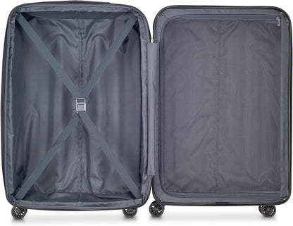 DELSEY PARIS Helium Aero Hardside Expandable Luggage with Spinner Wheels, Brick Red, 2-Piece Set (19/24)