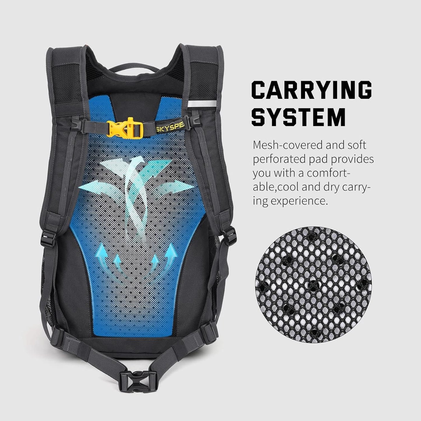 SKYSPER Small Hiking Backpack, 20L/30L Lightweight Travel Backpacks Hiking Daypack for Women Men