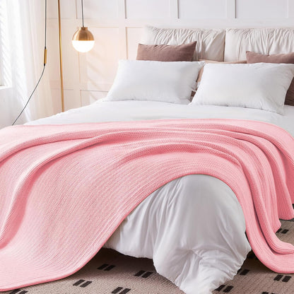 L'AGRATY Knitted Weighted Blanket - 48"x72" 15lbs Cooling Chunky Knit Heavy Blanket for Adults Braided Crochet Throw Thick Cable Yarn Knit Decorative No Beads Evenly Weighted Machine Washable
