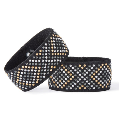 Acupressure Motion Sickness Bands - Cecilia Duo (Large) - Stylish Morning Sickness Relief Band | Travel, Pregnancy, Cruise