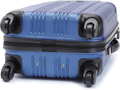 Kenneth Cole REACTION Out of Bounds Lightweight Hardshell 4-Wheel Spinner Luggage, Cobalt Blue, 20-Inch Carry On