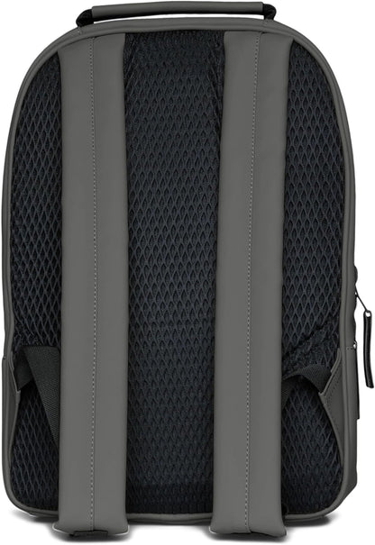 RAINS Regular Book Daypack, Backpack, Laptop Bag, Waterproof, 2 Year Warranty, Black