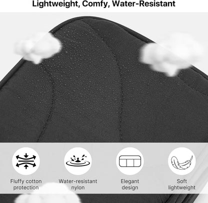 Skycase Tech Pouch - Lightweight Electronics Organizer Travel Case, Double Layers Travel Cable Organizer, All-in-One Storage Bag for Charger, Cord, Phone, Flash Drive, Accessories