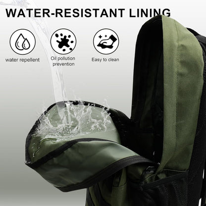 Wrangler Tradesman Backpack, Water Resistant Casual Daypack for Travel Work School, Unisex Laptop Backpack with Notebook Sleeve