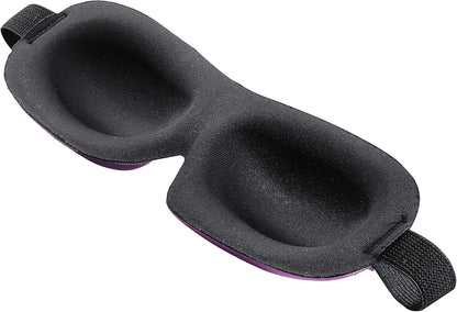 Bucky 40 Blinks No Pressure Eye Mask for Travel & Sleep, Blue Atlas, One Size