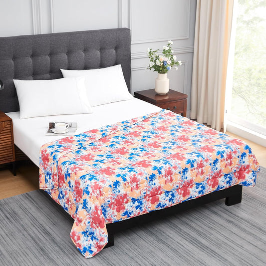 L'AGRATY Weighted Blanket - 60"x80" 20lbs Cooling Breathable Heavy Blanket Microfiber Material with Glass Beads for Adult All-Season Summer Fall Winter Soft Thick Comfort