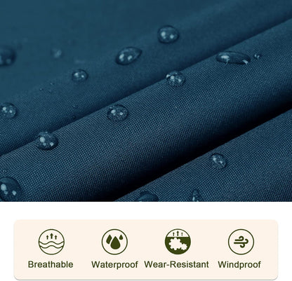 SaphiRose Unisex Rain Poncho Raincoat Hooded for Adults Women with Pockets