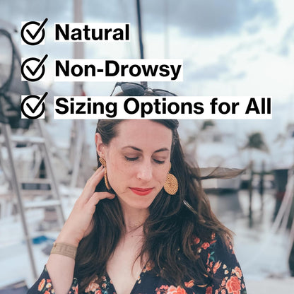 Acupressure Relief Band - Ana Duo (Medium) - Motion Sickness Bands and Nausea Relief for Pregnant Women | Travel, Pregnancy, Cruise