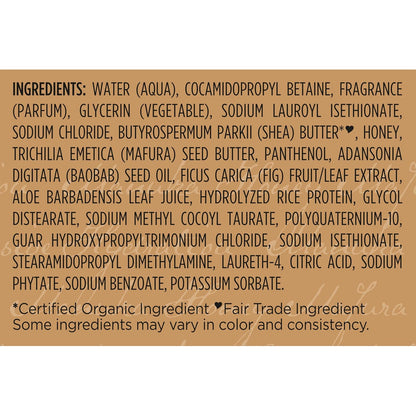 Shea Moisture Intensive Hydration Shampoo Manuka Honey and Mafura Oil for Dry, Damaged Hair Sulfate-Free 13 oz