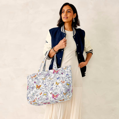 Premium Cotton Knollton Travel Tote Bag