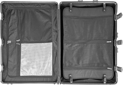 All Aluminum Luggage Suitcase 3 Sizes (20",26",29") TSA Lock Silver (26")