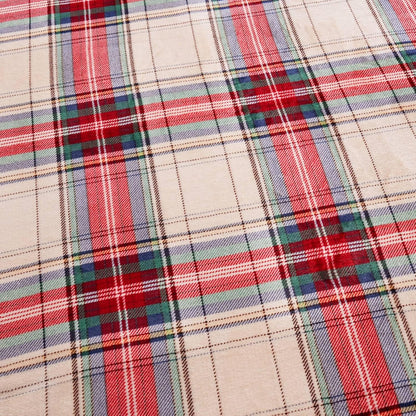 PU MEI Sherpa Fleece Throw Blanket 80" x 90" Reversible Plush Fluffy Large Big Blanket Lattice Flannel Blankets for All Season Use, Chrismas Red