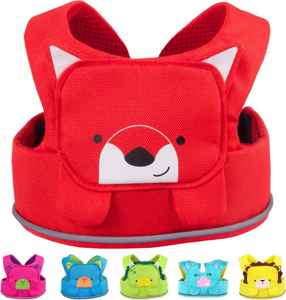 Trunki Toddler Leash - Fuss Free Toddler Walking Reins & Kids Safety Harness | Baby Leash for Kids – Felix Fox (Red)
