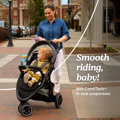 Graco Outpace LX All-Terrain Travel System - Includes SnugRide 30 Lite Infant Car Seat, Briggs, High-Performance Stroller/Car Seat Combo, Practical & Durable