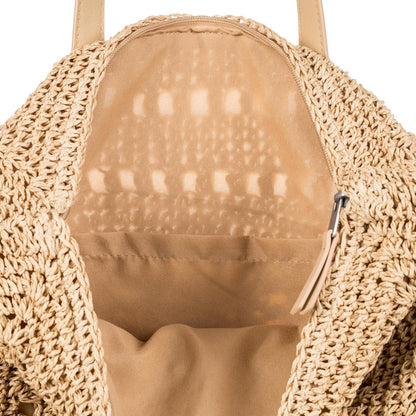 Roxy Women's Beach Tote Bag | Travel | Vacation | Straw | Lightweight | Breathable