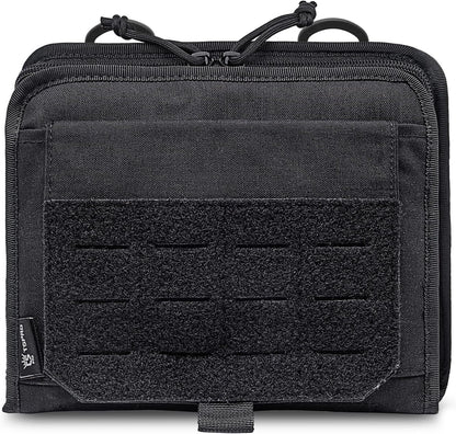 TSPRO Ultra Tactical Molle Admin Pouch Utility EDC Pouch Tool Organizer Clam-Shell Molle Pouches for Tools and Medical Suppliers Organization