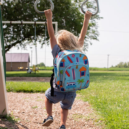 Wildkin 12-inch Kids Backpack – Padded, Adjustable, Ideal for Daycare & Travel - Surf Shack