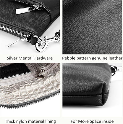 befen Genuine Leather Small Crossbody Purses for Women Travel Cross Body Bags Lightweight with Adjustable Shoulder Strap